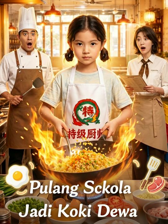 Pulang Sekolah Jadi Koki Dewa