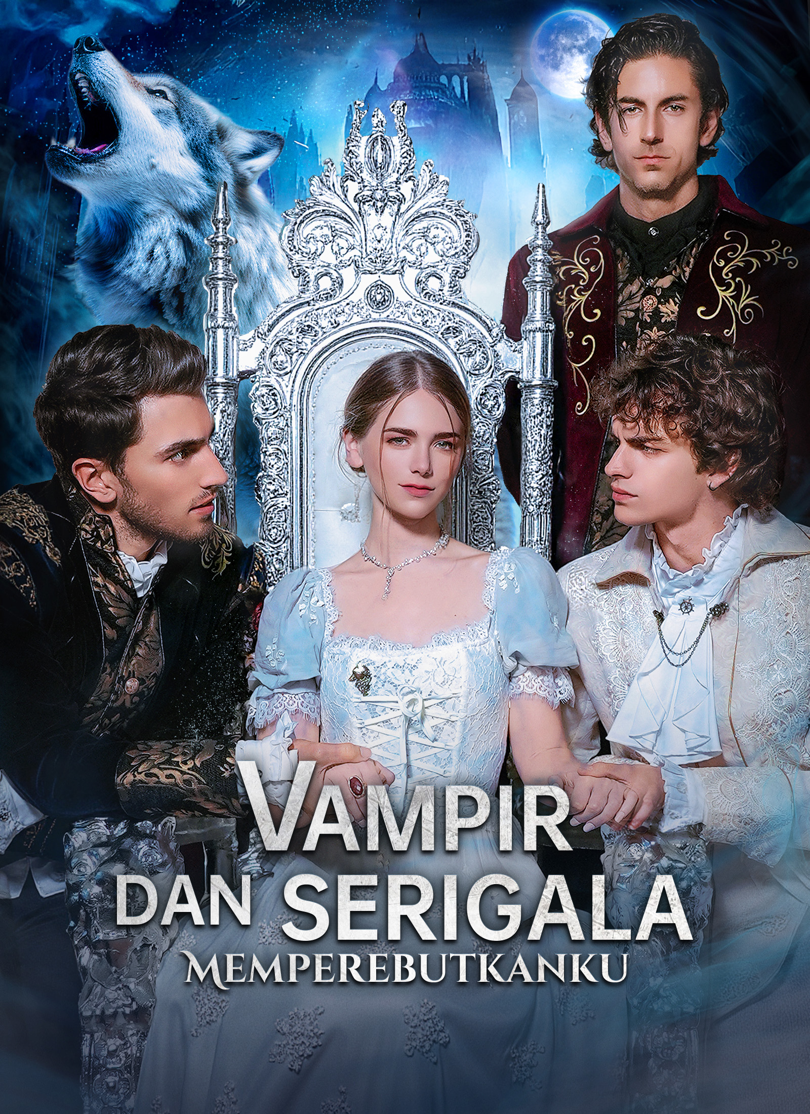 Vampir dan Serigala Memperebutkanku